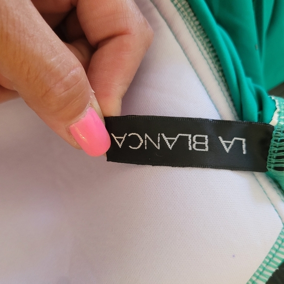 🩵NEW La Blanca Tankini Top 36DDD - Picture 3 of 4